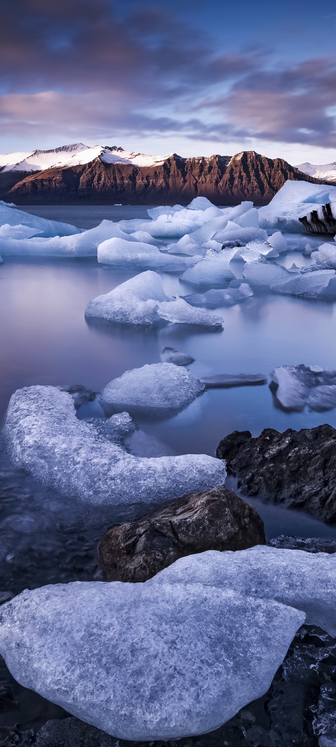 JÃ¶kulsÃ¡rlÃ³n Glacier Lagoon Wallpaper 4K, Iceland, Ice